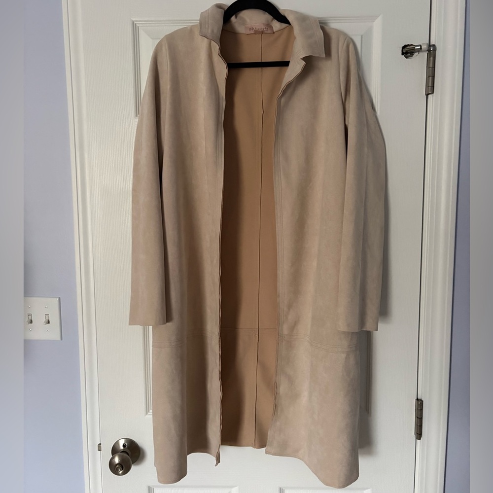 Philosophy Republic Clothing Faux Suede Coat – Size M/M
